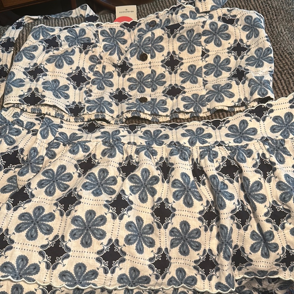 Target aguabendita Designer Limited Edition crop and skirt set